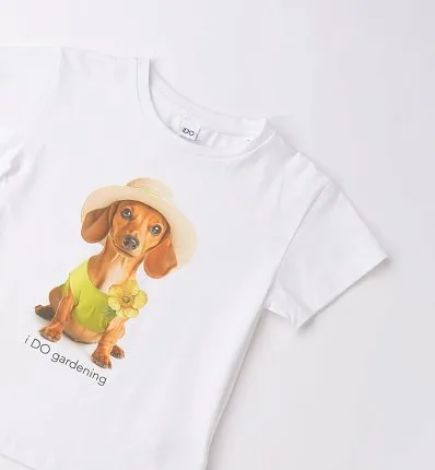 футболка для девочки iDO 1463705