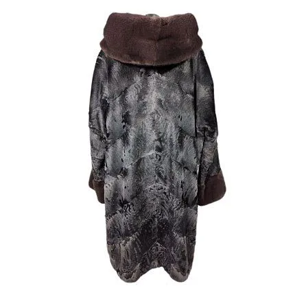 Шуба женская каракулевая с отделкой из норки CASIANI 6350066486