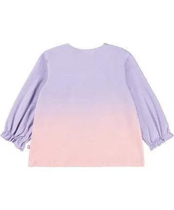 Футболка с дл.рукавом для девочки MOLO 1449390