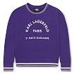 джемпер для девочки KARL LAGERFELD KIDS 1424251
