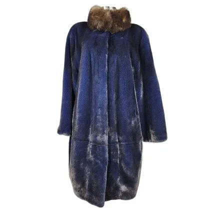 Шуба женская норковая с отделкой из соболя CASIANI 6350066512