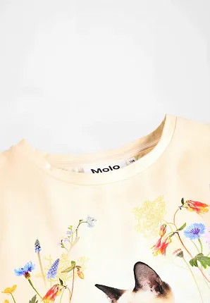 футболка для девочки MOLO 1466870