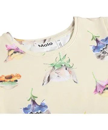 футболка для девочки MOLO 1463568