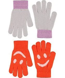 перчатки (2 пары) для девочки MOLO 1453519
