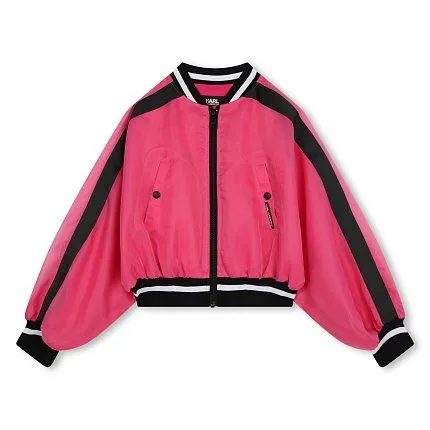 куртка для девочки KARL LAGERFELD KIDS 1426634