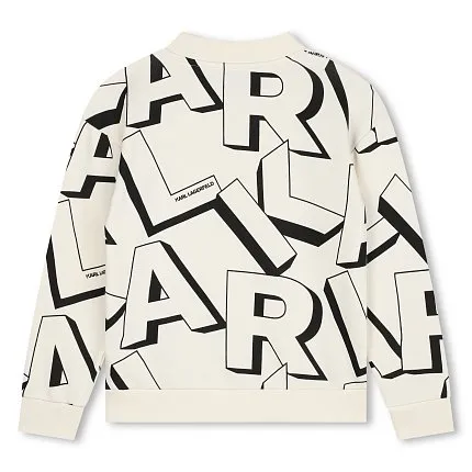 толстовка для мальчика KARL LAGERFELD KIDS 1426648