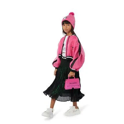 куртка для девочки KARL LAGERFELD KIDS 1426634