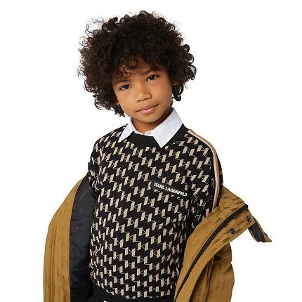 джемпер для мальчика KARL LAGERFELD KIDS 1424285