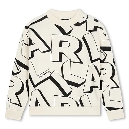 толстовка для мальчика KARL LAGERFELD KIDS 1426648