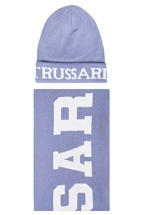 Шапка с шарфом для мальчика TRUSSARDI 1374478