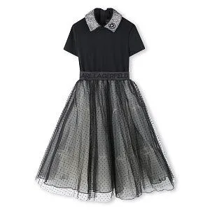 платье для девочки KARL LAGERFELD KIDS 1424263