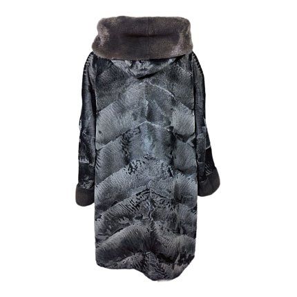 Шуба женская каракулевая с отделкой из норки CASIANI 6350066486