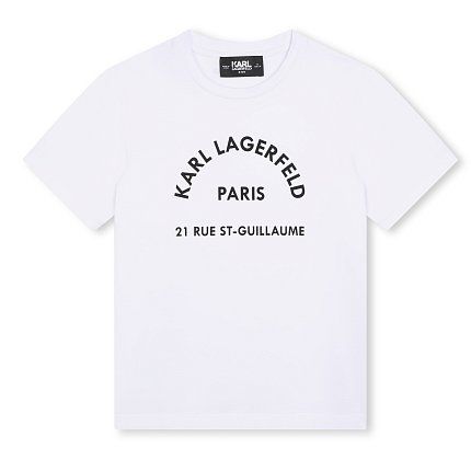 футболка для мальчика KARL LAGERFELD KIDS 1424275