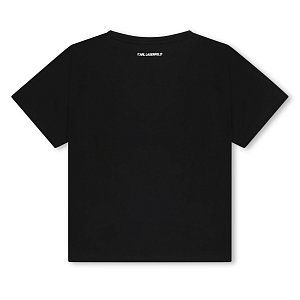 футболка для девочки KARL LAGERFELD KIDS 1426630