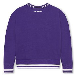 джемпер для девочки KARL LAGERFELD KIDS 1424251
