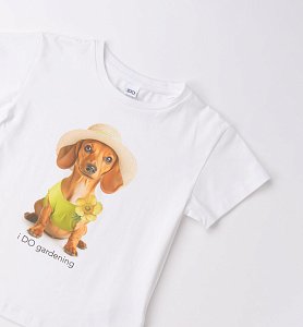 футболка для девочки iDO 1463705