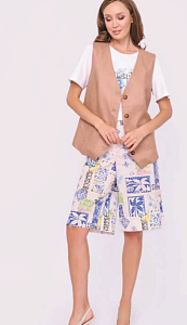 Бермуды женские FRANCO VELLO 1464797