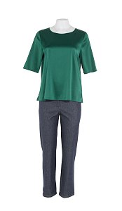 блузка женская MM (Max Mara) 1474370